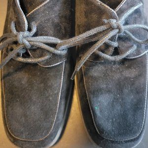 Hush Puppies 8M black suede